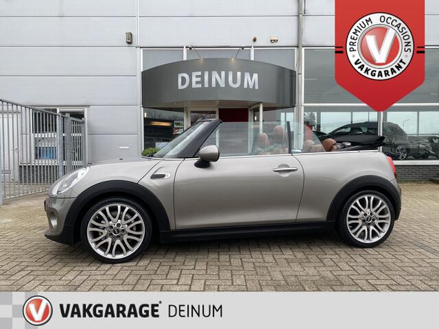 Mini COOPER Mini Cabrio 1.5 Chili Serious Business Luxe leder, Navigatie, PDC, Nieuwstaat..!!
