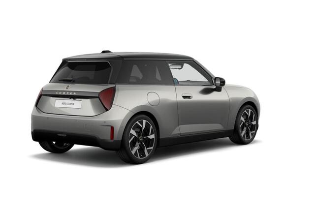 Mini COOPER Cooper E Favoured M 40.7 kWh MINI Cooper Cooper E Favoured 40,7 kWh | Pakket M | Dak en spiegelkappen in Jetblack