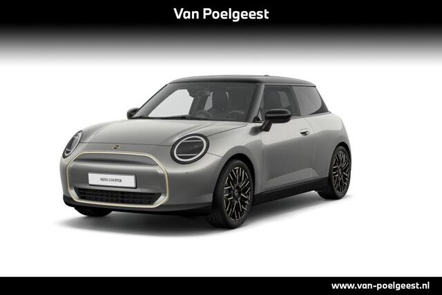 Mini COOPER Cooper E Favoured M 40.7 kWh MINI Cooper Cooper E Favoured 40.7 kWh | Pakket M | Dak en spiegelkappen Jetblack