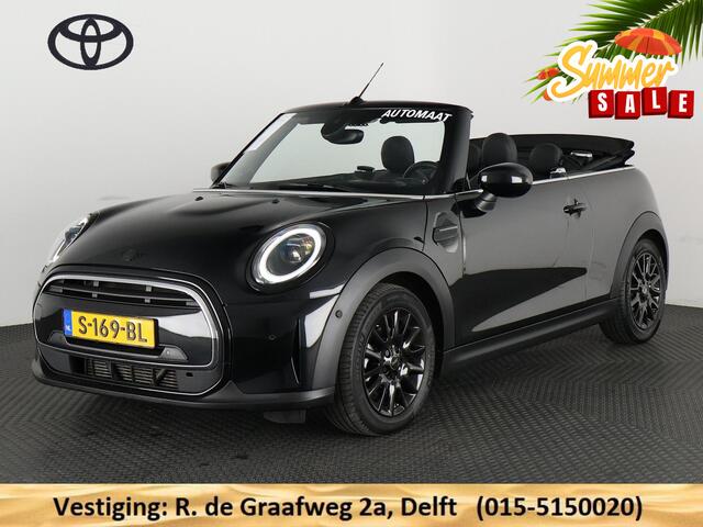 Mini COOPER Mini Cabrio 1.5 Black-Sport Automaat 140 PK | Navigatie | Camera | Climate Control |