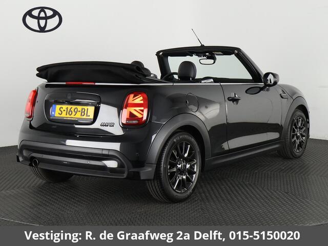 Mini COOPER Mini Cabrio 1.5 Black-Sport Automaat 140 PK | Navigatie | Camera | Climate Control |