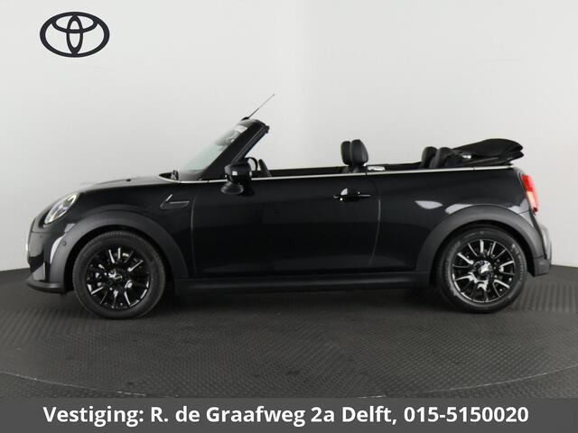 Mini COOPER Mini Cabrio 1.5 Black-Sport Automaat 140 PK | Navigatie | Camera | Climate Control |