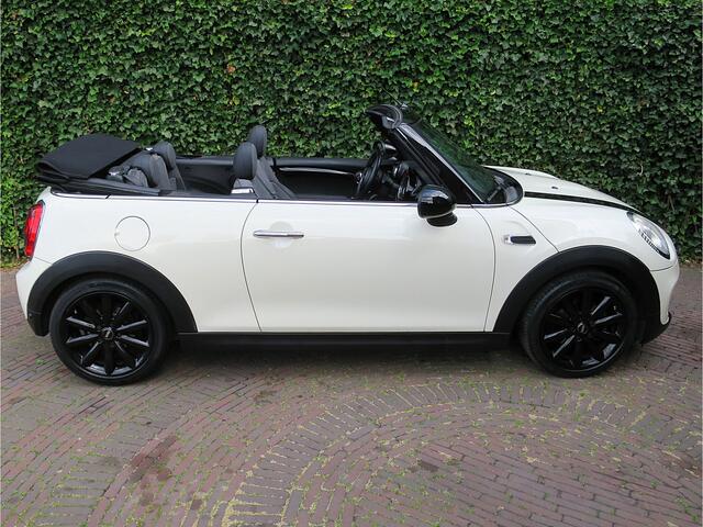 Mini COOPER Cabrio 1.5 Chili F57 automaat van 1ste eig, LED, Clima, Stoelverw. en 17"