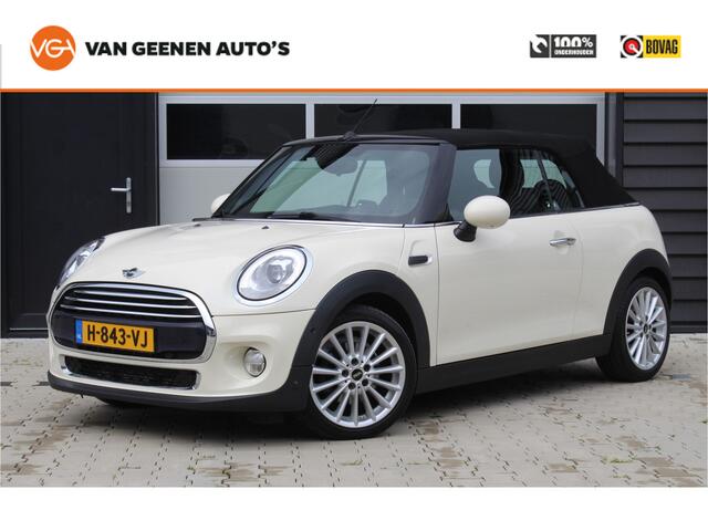Mini COOPER Cabrio 1.5 Serious Business | Automaat | Navi | LED | Stoelverwarming