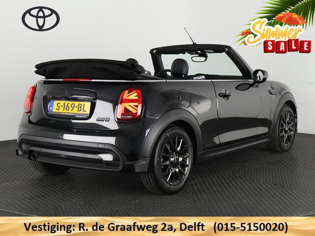 Mini COOPER Mini Cabrio 1.5 Black-Sport Automaat 140 PK | Navigatie | Camera | Climate Control |