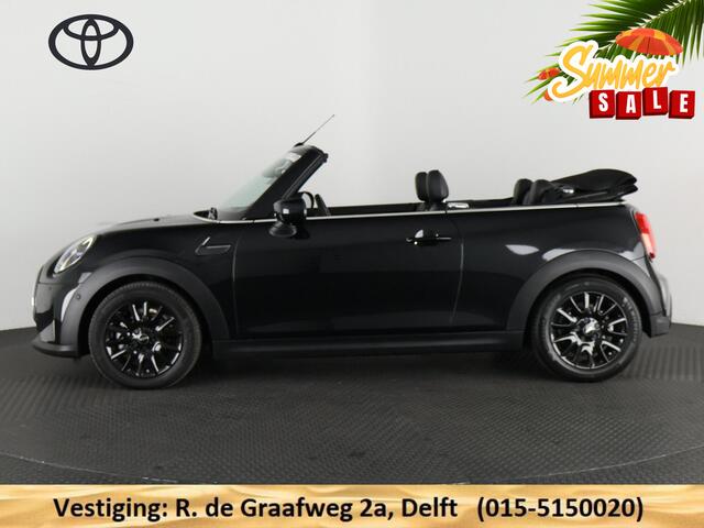 Mini COOPER Mini Cabrio 1.5 Black-Sport Automaat 140 PK | Navigatie | Camera | Climate Control |