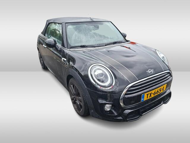 Mini COOPER Mini Cabrio 1.5 / JCW Package / Leder / CarPlay / 18'' / Keyless / Navigatie / Stoelverwarming / Windscherm / Cruise Control