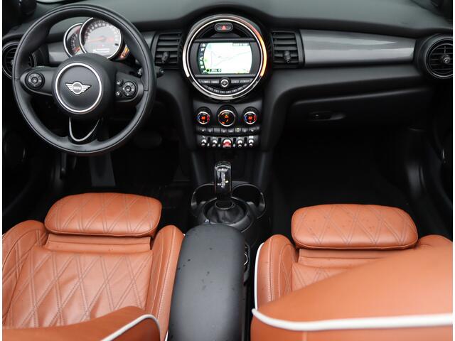 Mini COOPER Cabrio Pepper Business | Leder | H&K | Navigatie | LED