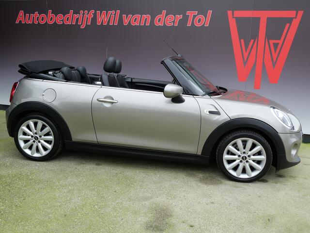 Mini COOPER CABRIO 1.5 CHILI | LED | FACELIFT | LEER | UNION JACK | ALL-IN!!