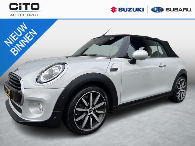 Mini COOPER Mini Cabrio 1.5 Chili | Apple Carplay & Android Auto | Bruin Lederen Bekleding | Climate Control | Cruise Control