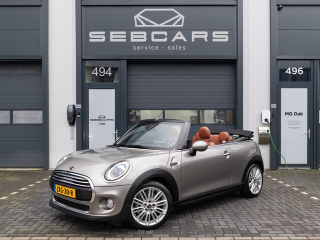 Mini COOPER Mini Cabrio 1.5 Chili AUTOMAAT, CHESTER LEDER, SPORTSTOELEN, NAVI, STOELVERWARMING,