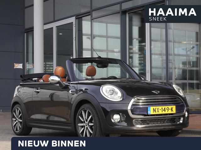Mini COOPER Mini Cabrio 1.5 Chili Serious Business | Compleet nieuw cabriodak | Achteruitrijcamera | Lichtmetalen velgen | Navigatiesysteem | Climate control | Lederen bekleding | Stoelverwarming | Keyless entry en start