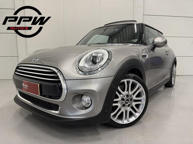 Mini COOPER Mini 1.5 Chili PANO/LED/LEER-SPORT/NAVI-BREED/SFEER/18"MET NW.CONTINENTAL/ECC/CRUISE/STOELVERW/PDC+ASSISTENT/DONKERE-HEMEL/VOLLEDIG MINI DEALER HISTORIE, NET OH BEURT EN NIEUWE APK