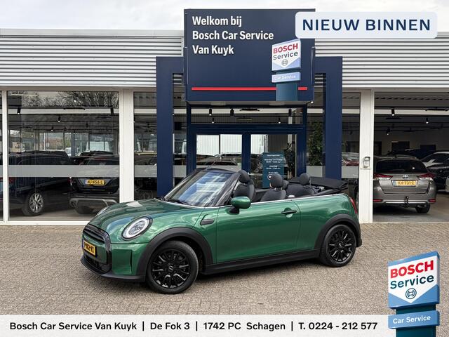 Mini COOPER Mini Cabrio 1.5 Classic / Automaat / NL-Auto / Dealer-Onderhouden / Vol-Leder / Stoelverwarming / Cruise-Control / Climate-Control / Apple-Carplay & Android-Auto / Instapverlichting / LED / Keyless / DAB Radio-Bluetooth / Navi / PDC-Achter / 16'' LMV / EN