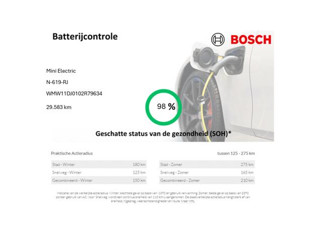 Mini COOPER Electric Business Edition 33 kWh - Carplay, Navi, Cruise, Half Leer, SOH 98%