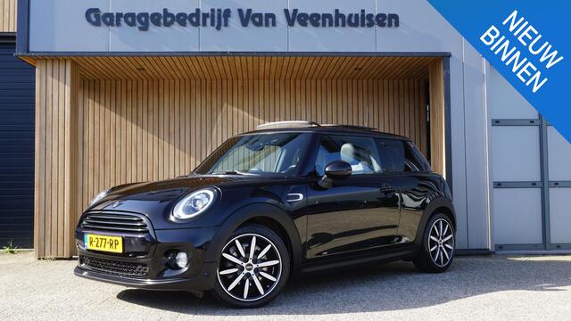 Mini COOPER 1.5 136pk Chili 3Drs Pano.Dak *Black Optik* Sportstoelen LED *Union Jack* 17inch LM 79885km!