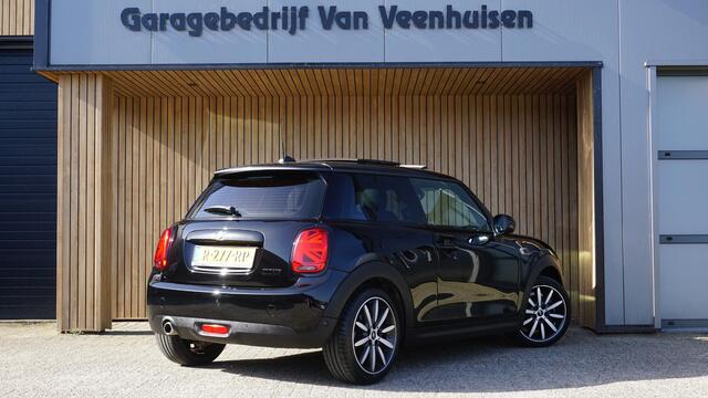 Mini COOPER 1.5 136pk Chili 3Drs Pano.Dak *Black Optik* Sportstoelen LED *Union Jack* 17inch LM 79885km!