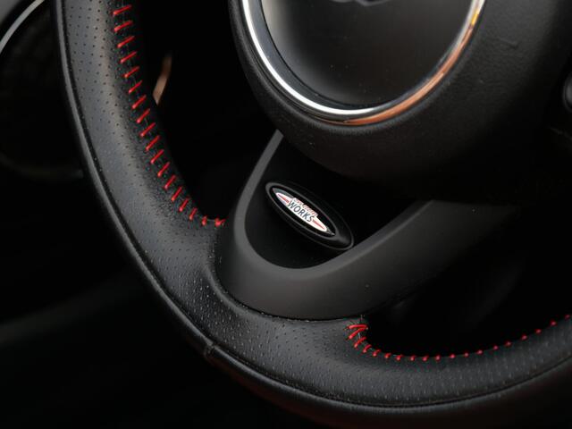Mini COOPER Cabrio 1.5 CAMERA/ H&K AUDIO/ BRITISH RACING GREEN MET BRUIN LEDER!!