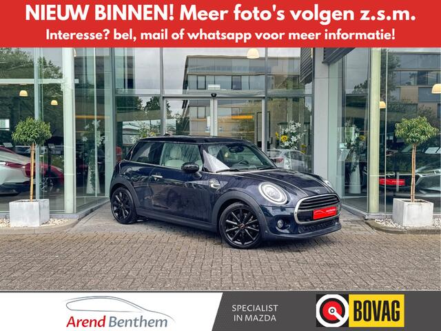 Mini COOPER 3-Deurs 1.5 60 Years Edition Pano / H&K Audio / Leer / Head-up / LED / Clima / Cruise