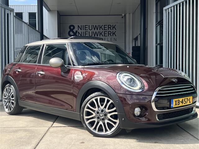 Mini COOPER 5-Deurs 1.5 Pure Burgundy Edition | SCHUIF/KANTELDAK | HEAD-UP DISPLAY | HARMAN/KARDON | LEDER | CARPLAY/ANDROID | LMV 18'' | NAVI | STOELVERWARMING | PDC V+A | KEYLESS | CRUISE CONTROL | CLIMATE CONTROL | LED