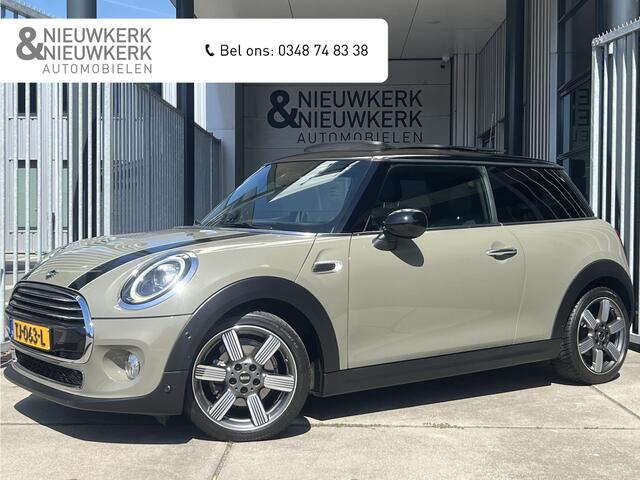 Mini COOPER 3-Deurs 1.5 Chili | AUTOMAAT | HEAD-UP DISPLAY | LEDER | SCHUIF/KANTELDAK | CARPLAY | HARMAN/KARDON | NAVI | CRUISE CONTROL | PDC V+A | CLIMATE CONTROL | LMV 17'' | STOELVERWARMING | KEYLESS | LED | BLUETOOTH