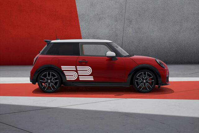 Mini COOPER 3-deurs 2.0 Victory Edition |18 Inch John Cooper Works Lap Spoke two-tone met sportbanden