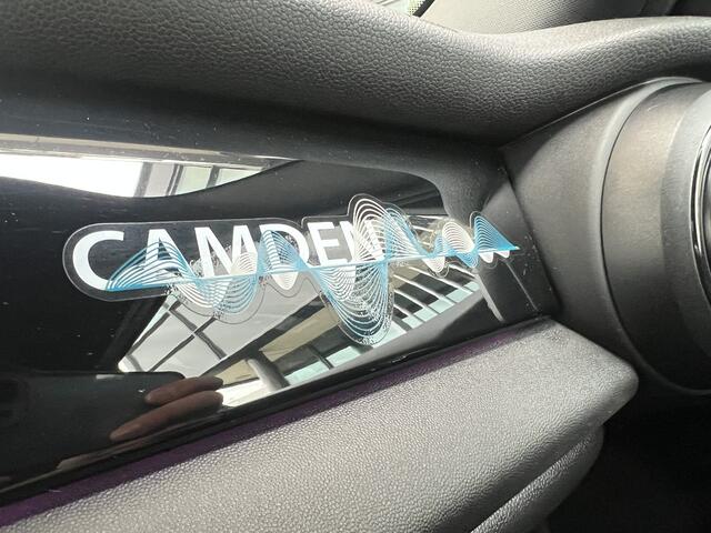 Mini COOPER 5-Deurs 1.5 Camden Edition | AUTOMAAT | CAMERA | CARPLAY | NAVI | CRUISE CONTROL | STOEL/STUURVERWARMING | PDC | CLIMATE CONTROL | LMV 16'' | KEYLESS | LED | DAB | BLUETOOTH
