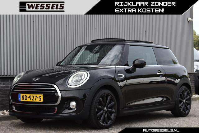 Mini COOPER 3-Deurs 1.5 Marylebone Panorama, Head-up, Harman/Kardon, Keyless, Stoelverwarming