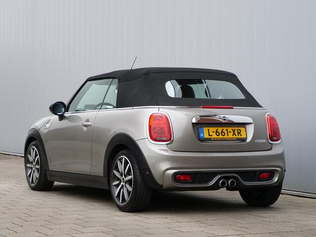 Mini COOPER S Mini Cabrio 2.0 192pk Chili Automaat Headup display / LED / Leder / Stoelverwarming
