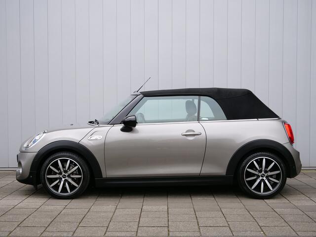 Mini COOPER S Mini Cabrio 2.0 192pk Chili Automaat Headup display / LED / Leder / Stoelverwarming