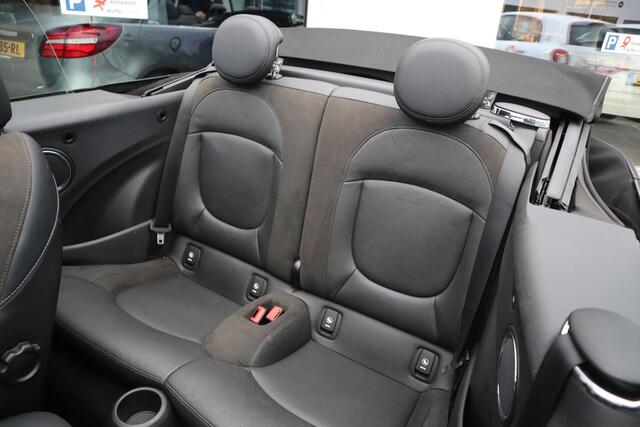 Mini COOPER S Mini Cabrio 2.0 CHILI SERIOUS BUSINESS LEER|NAVI|STOELVERWARMING|PARK-ASSIST|ZEER COMPLEET