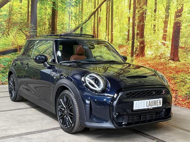 Mini COOPER S 2.0 178 PK Automaat 3-Deurs LCI Facelift Leder Sportstoelen Panodak LED Head Up Keyless Camera Navi Harman Kardon