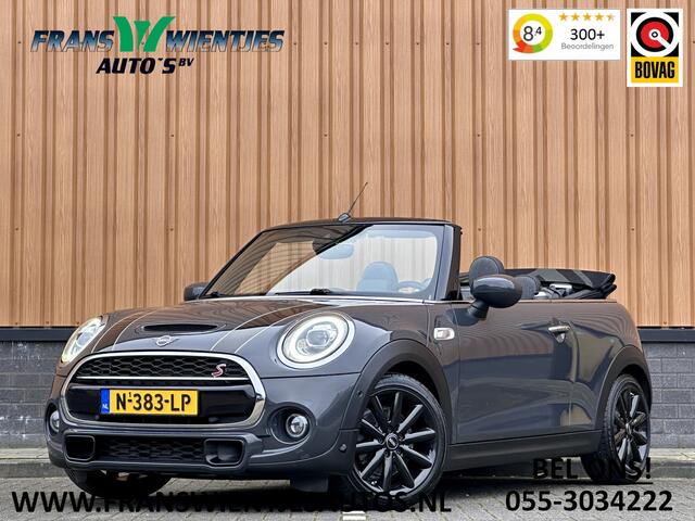 Mini COOPER S Mini Cabrio 2.0 Night Jack Edition | Achteruitrijcamera | Adaptieve Cruise Control | Apple Carplay / Android Auto | Keyless Go/Entry | Head-Up Display | Parkeersensoren | Stoelverwarming |