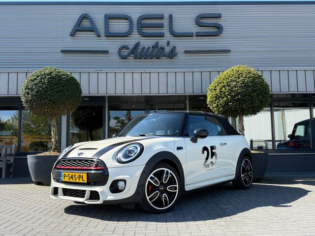 Mini COOPER S Mini Cabrio 2.0 Chili John Cooper Works Facelift Sportuitlaat Harman Kardon HUD Union Jack