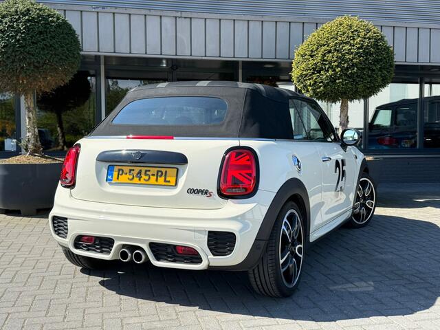 Mini COOPER S Mini Cabrio 2.0 Chili John Cooper Works Facelift Sportuitlaat Harman Kardon HUD Union Jack