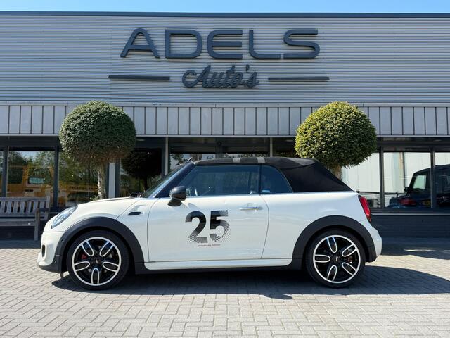 Mini COOPER S Mini Cabrio 2.0 Chili John Cooper Works Facelift Sportuitlaat Harman Kardon HUD Union Jack