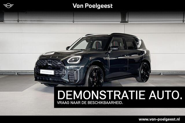 Mini COUNTRYMAN Electric E John Cooper Works 66.5 kWh | Pakket S | Dak en spiegelkappen in Jetblack