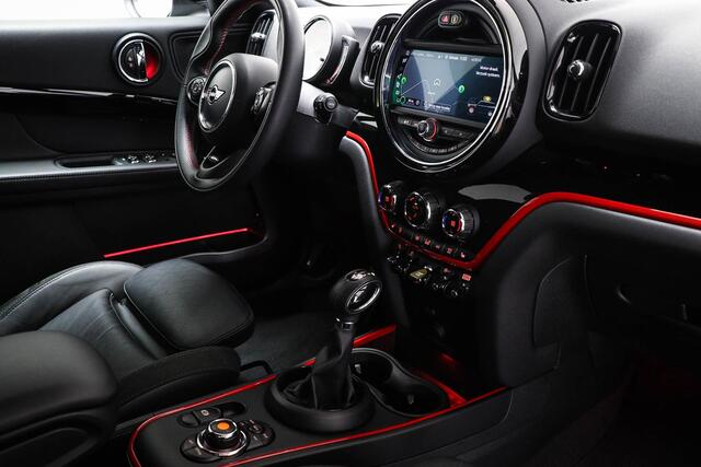 Mini COUNTRYMAN Mini 2.0 Cooper S E ALL4 Chili | HALF LEDER | STOELVERWARMING | APPLE | CAMERA | 19"