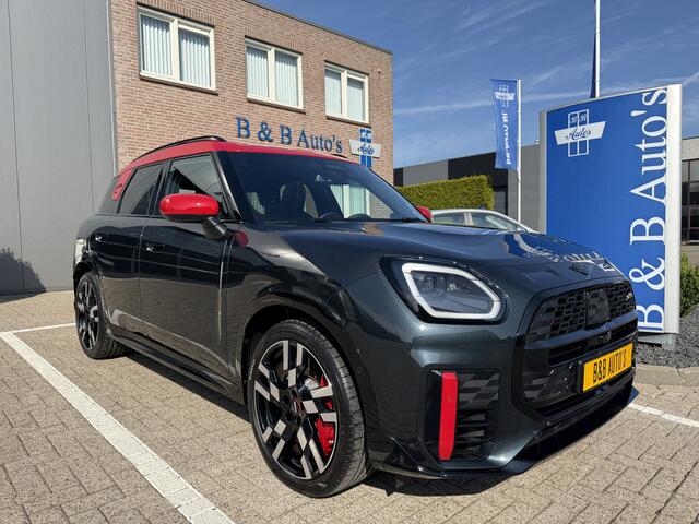 Mini COUNTRYMAN Mini 2.0 JCW ALL4 300pk John Cooper Works XL l PANO-DAK l 20 INCH l LEDER l HUD l 11.000km