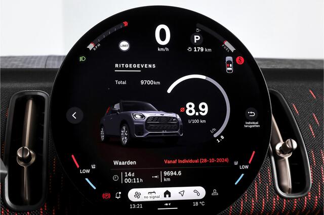 Mini COUNTRYMAN 1.5 C 170 PK John Cooper Works Pakket L | S/K-Panodak | Dig. Cockpit | Adapt. Cruise | Stoel-+Stuurverw. | Harman/Kardon | 360 Camera | NAV + App. Connect | ECC | Elek. Klep | DAB | LM 19" | 1646