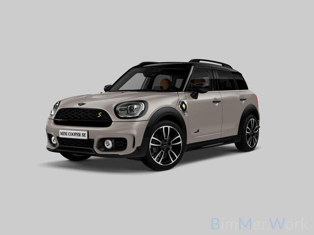Mini COUNTRYMAN Mini 2.0 Cooper S E ALL4 John Cooper Works | JCW | Harman Kardon | Panoramadak | Memory Seat | Keyless | Stoelverwarming | Adaptive Cruise Control | Head-Up Display | Apple Carplay | Navigatie | LED | DAB | Leer | Rooftop Gray