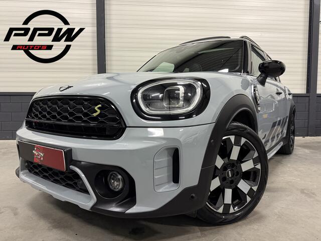 Mini COUNTRYMAN 2.0 Cooper SE ALL4 Untamed Edition MOMENTUM-GREY/HIGHLAND-GREEN LEER/PANO/H&K/HEAD-UP/CAMERA/18"TWO-TONE/UNION-FLAG A.LICHTEN/UNIEKE AUTO