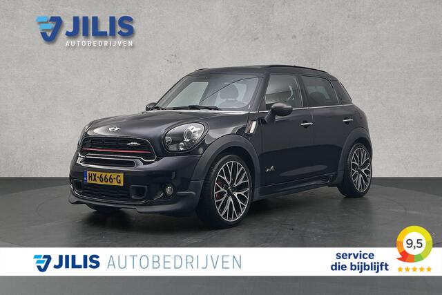Mini COUNTRYMAN Mini 1.6 John Cooper Works ALL4 Chili | Panoramadak | Lederen bekleding | Stoelverwarming