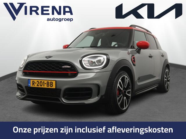 Mini COUNTRYMAN Mini 2.0 John Cooper Works ALL4 White Silver Edition Automaat - Airco - Apple Carplay/Android Auto - Cruise Control -KeyLess Entry - Panorama Dak - Lederen Bekleding - Voorstoelen Verwarmd - 12 Maanden BOVAG Garantie
