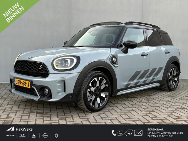 Mini COUNTRYMAN 1.5 Cooper S E ALL4 MINI Yours PHEV / Leder / Schuif-/kantel dak / Elektrische stoelen/-Achterklep / Harman Kardon / Adaptieve Cruise Control / Head Up Display / Achteruitrijcamera / Parkeer assistent / Apple Carplay/Android Auto / 19" LM wielen /