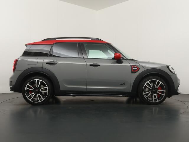 Mini COUNTRYMAN Mini 2.0 John Cooper Works ALL4 White Silver Edition Automaat - Airco - Apple Carplay/Android Auto - Cruise Control -KeyLess Entry - Panoramadak - Lederen Bekleding - Voorstoelen Verwarmd - Virena Zekerheidspakket ¤895,-