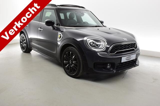 Mini COUNTRYMAN 2.0 Cooper SE ALL4-PANORAMA-LEDER-HARMANKARDON-CAMERA , schuifdak/ pano, stoelverwarming, elec stoelverst met geheugen, elec koffersluiting, privacyglas, Harman Kardon, cruise, lederbekleding, keyless entry, camera achter, pdc