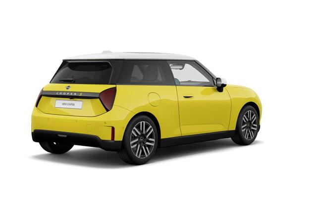 Mini Electric Cooper 3-deurs Cooper SE Classic 54.2 kWh | Pakket M | Dak en spiegelkappen in wit