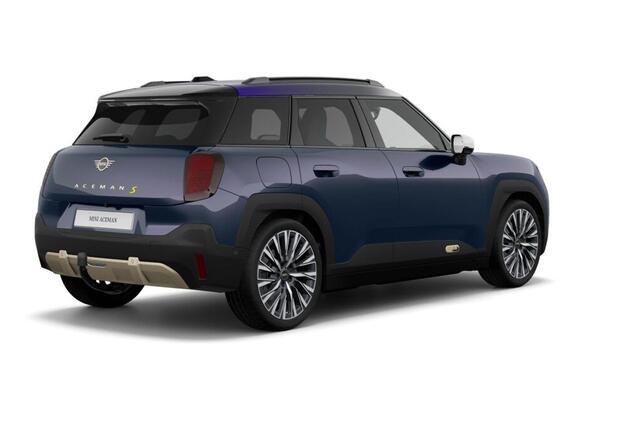Mini Electric Aceman SE Favoured 54.2 kWh | Pakket XL | Dak in multitone kleuren blauw