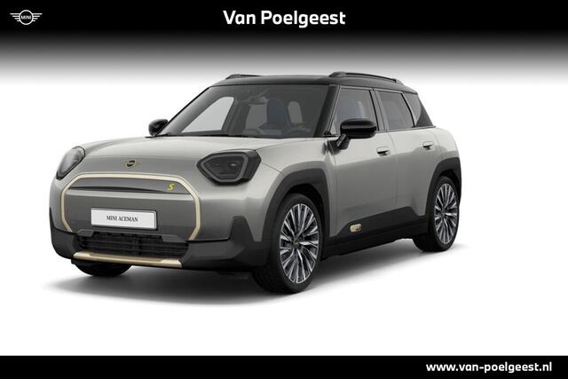 Mini Electric Aceman SE Favoured 54.2 kWh | Pakket M | Dak en spiegelkappen in Jetblack